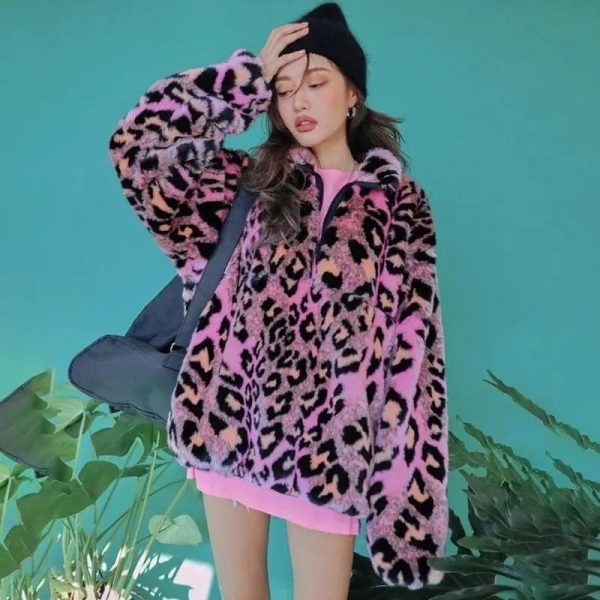 Pull Oversize Léopard