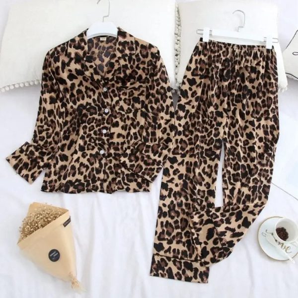 Pyjama Léopard Femme