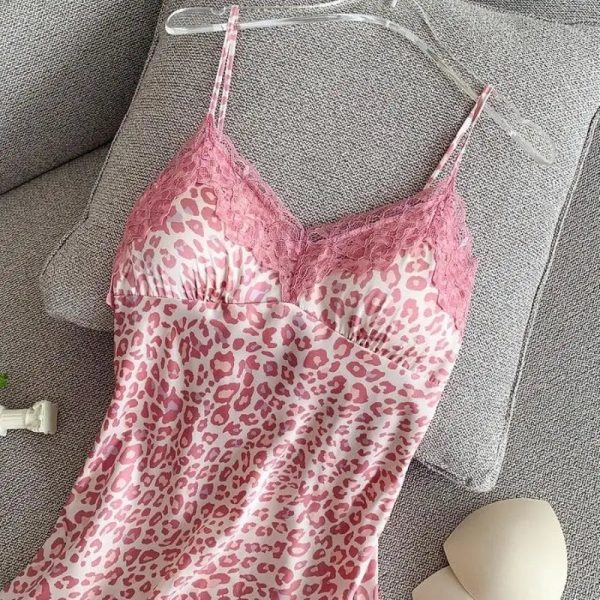 Pyjama Léopard Sexy Rose