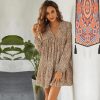 Robe Femme Imprimée Léopard