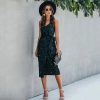 Robe Léopard Fluide Femme