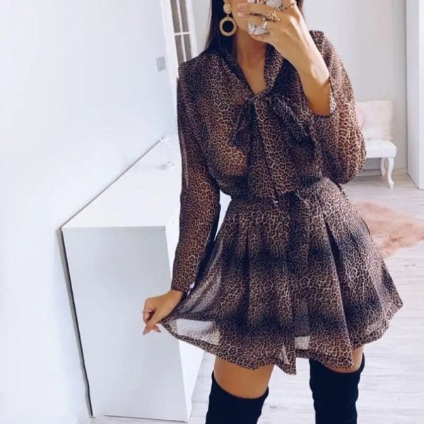 Robe Léopard Hiver
