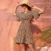 Robe Léopard Mi Longue Chic