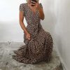 Robe Longue Léopard