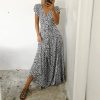 Robe Longue Léopard