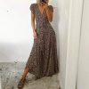 Robe Longue Léopard