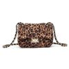 sac a bandouliere leopard marron
