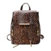 sac a dos leopard cuir