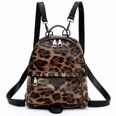 Sac à Dos Léopard Tendance