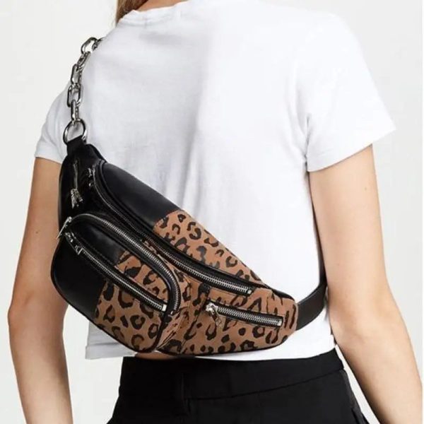 Sac Banane Léopard Bicolore