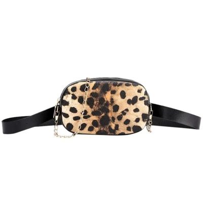Sac Banane Léopard Ceinture Beige