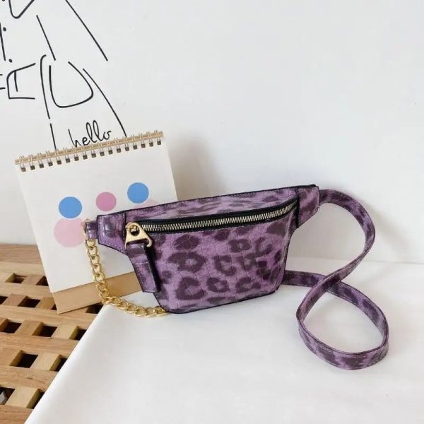 Sac Banane Léopard Croco