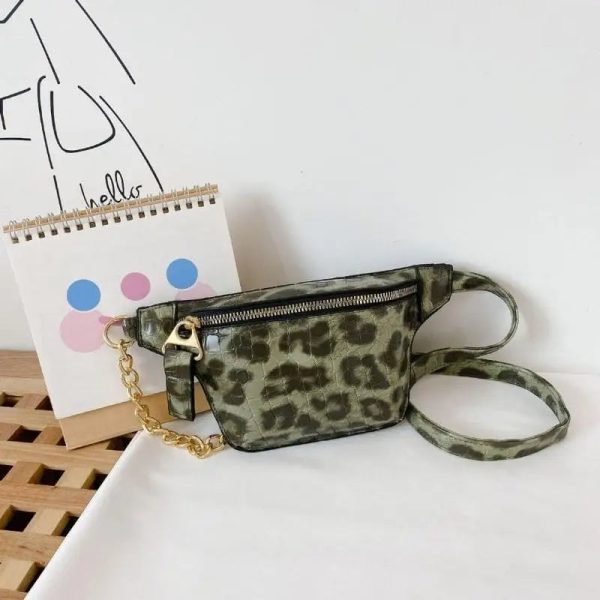 Sac Banane Léopard Croco