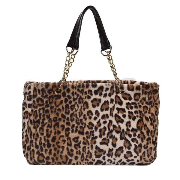sac leopard fourre tout