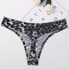 String glamour léopard gris