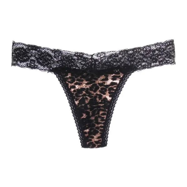 string leopard dentelle leopard everyday