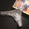 String Léopard Femme