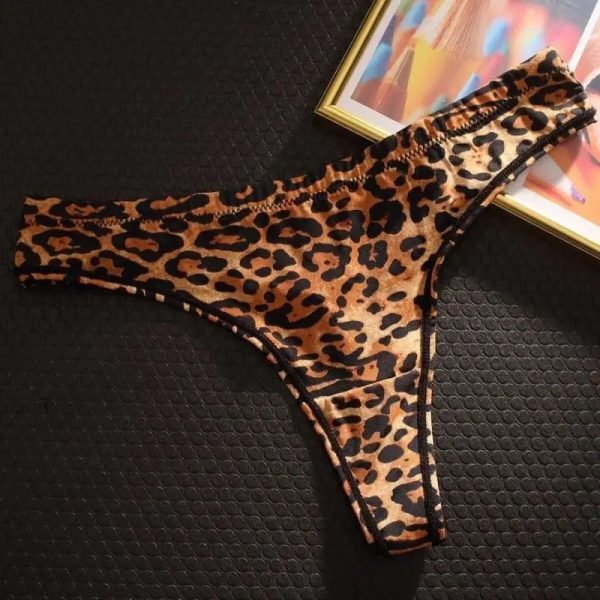 String Léopard Femme motif 2