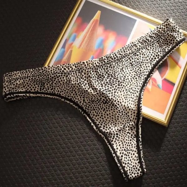 String Léopard Femme motif 3