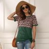 T-Shirt Femme Léopard Tendance