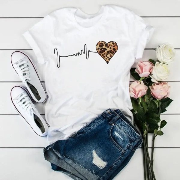 T-Shirt Léopard Amour