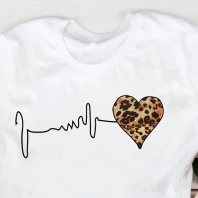 T-Shirt Léopard Amour