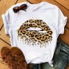 T-Shirt Léopard Bouche