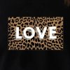 T-Shirt Léopard Love