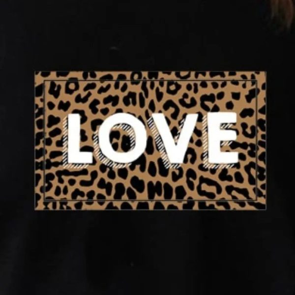 T-Shirt Léopard Love