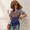 T-Shirt Léopard Marinière