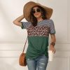 T-Shirt Léopard Marinière