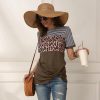 T-Shirt Léopard Marinière