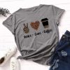 T-Shirt Léopard Peace Love
