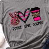 T-Shirt Léopard Peace Love