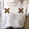 T-Shirt Léopard X Blanc