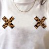 T-Shirt Léopard X Blanc