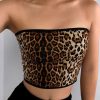 Top Bustier Léopard