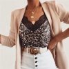 Top Léopard Femme Dentelle