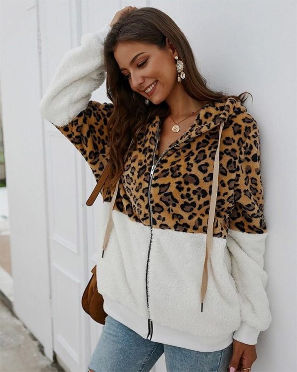 Veste Léopard Blanche