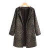 veste leopard fluide kaki