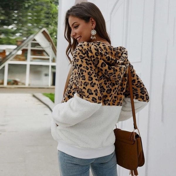 Veste Léopard Blanche