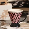 Mug Rose Léopard – Tasse en Céramique